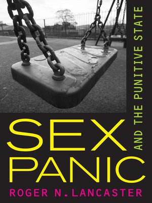 cover image of Sex Panic and the Punitive State
